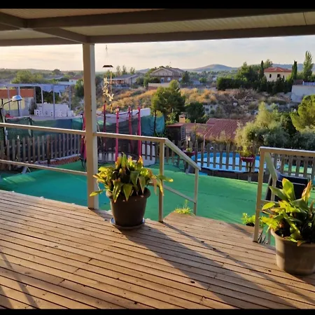 Casita Con Piscina Cerca De Chinchon, Aranjuez Y Parque Warner Villa Colmenar de Oreja Exterior photo